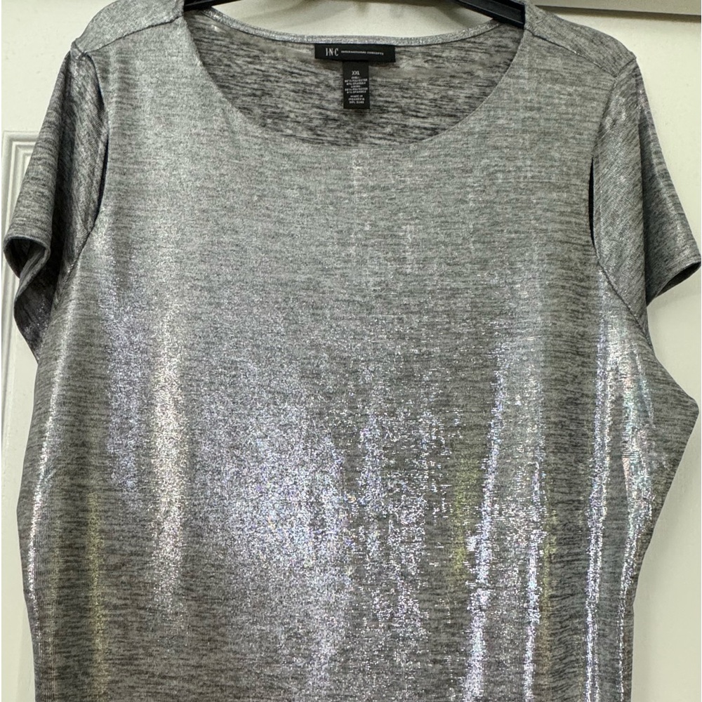Silver ladies blouse